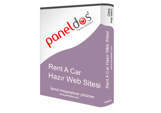 Rent A Car Hazır Web Sitesi